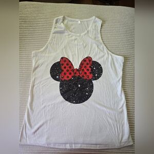 NEW Minnie Mouse Tank Top Large